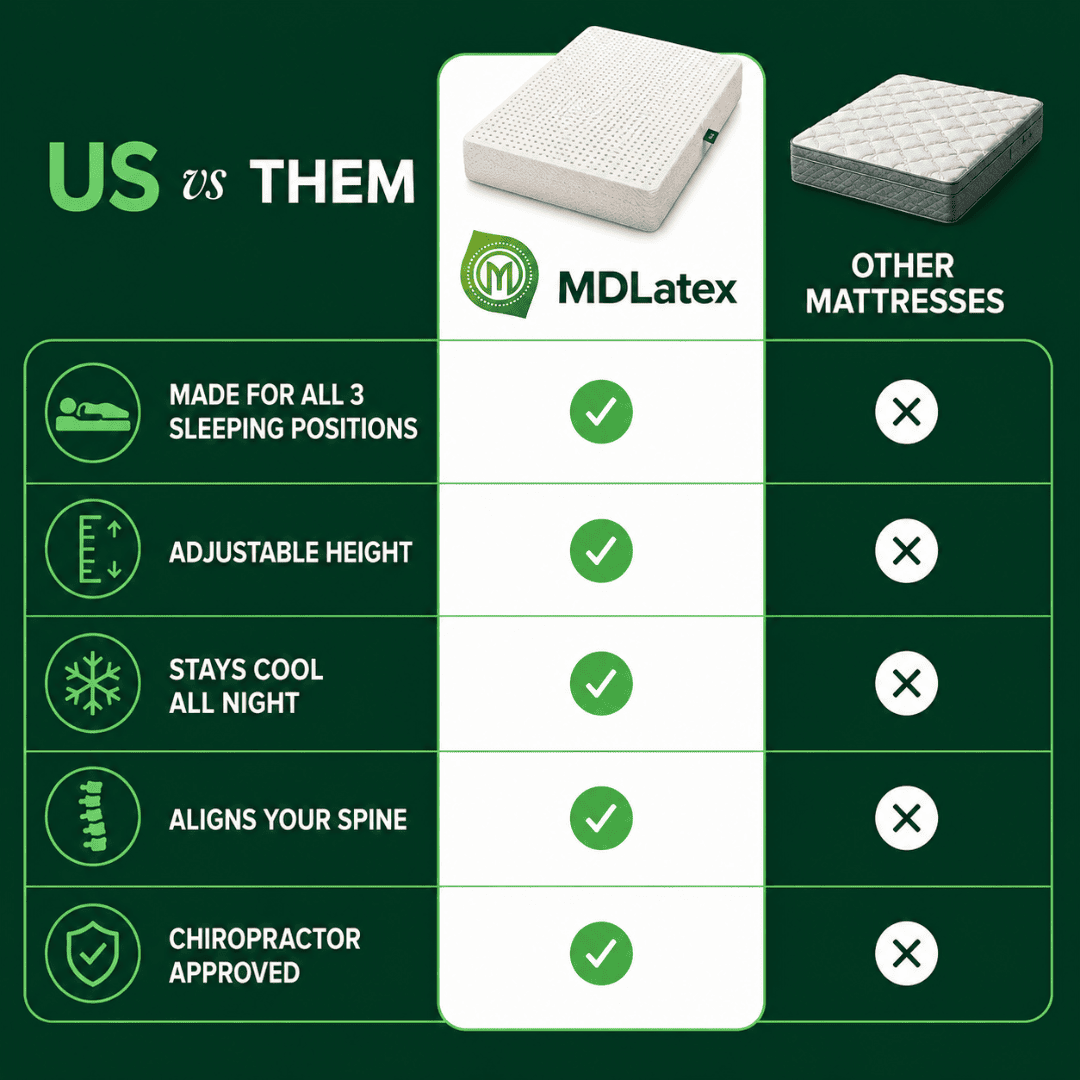 100% Natural Latex Mattress