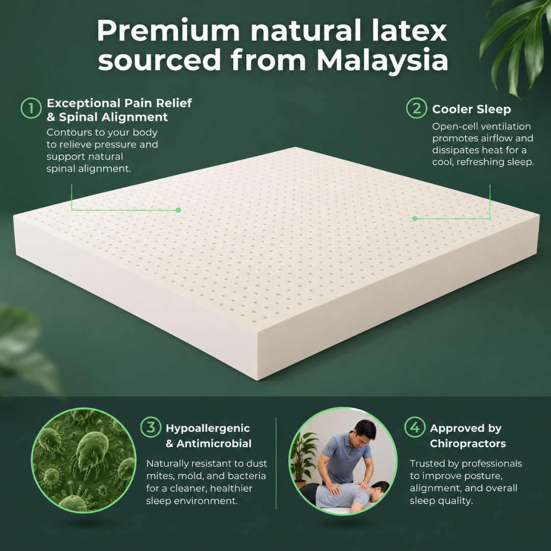 100% Natural Latex Mattress
