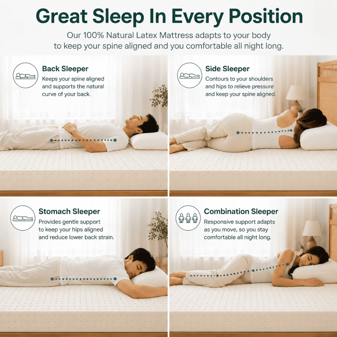 100% Natural Latex Mattress